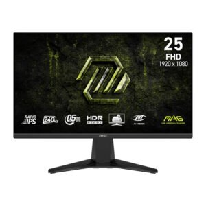 MSI MAG 255F X24 25″ FHD 240Hz IPS Gaming Monitor - TauTech South Africa