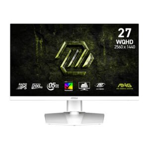 MSI MAG 274QRFW E20 27" WQHD 200Hz IPS Gaming Monitor - White - TauTech South Africa