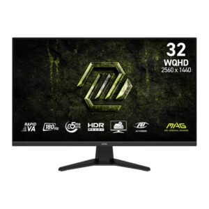 MSI MAG 325QF E18V 32" WQHD 180Hz VA Gaming Monitor - TauTech South Africa