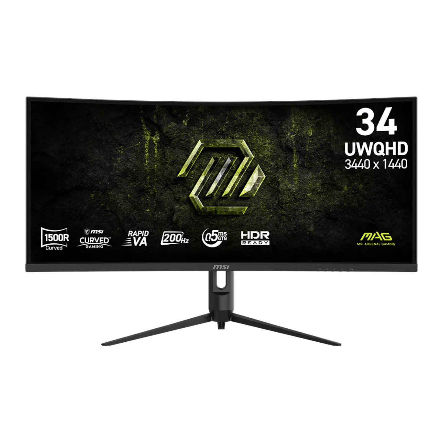 MSI MAG 342CQRF E20 34" UWQHD 200Hz VA Curved Gaming Monitor