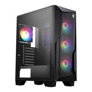 MSI MAG FORGE 130A Airflow ATX Gaming Chassis - Black - TauTech South Africa