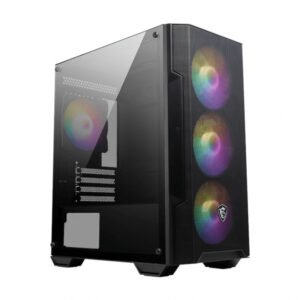 MSI MAG FORGE M100A mATX RGB GAMING CASE - TauTech South Africa