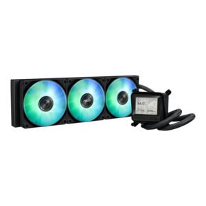 Asus MAX Gaming LC 360 ARGB LCD All-in-one CPU Liquid Cooler - Black - TauTech South Africa