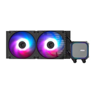 MSI MAG Coreliquid A13 240 AIO Liquid CPU Cooler - Black - TauTech South Africa