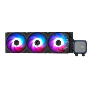 MSI MAG Coreliquid A13 360 AIO Liquid CPU Cooler - Black - TauTech South Africa