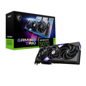 MSI GeForce RTX 5070 GAMING TRIO OC 12GB Graphics Card – Black - TauTech South Africa