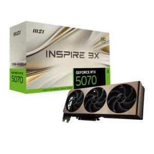 MSI GeForce RTX 5070 INSPIRE 3X OC 12GB Graphics Card - TauTech South Africa