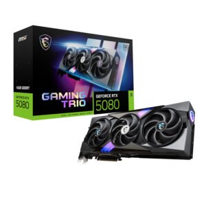 MSI GeForce RTX 5080 GAMING TRIO OC 16G Graphics Card - TauTech South Africa