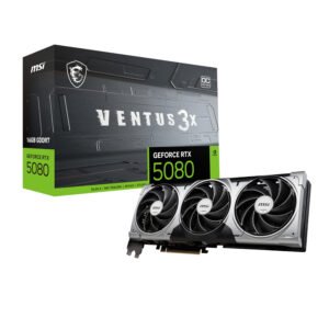 MSI GeForce RTX 5080 VENTUS 3X OC 16G Graphics Card - TauTech South Africa