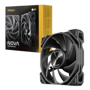 Antec NOVA 120 PWM Fan with Speed Controller - Black - TauTech South Africa