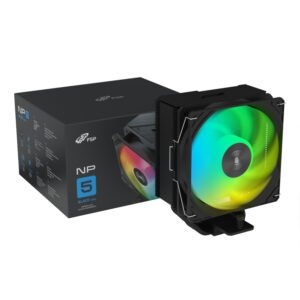 FSP NP5-BA 120mm PWM ARGB CPU Air Cooler – Black - TauTech South Africa