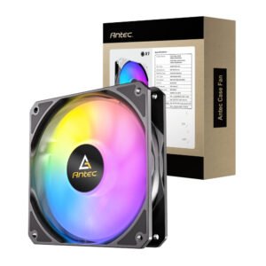 Antec P12 PWM 120mm ARGB Reverse Case Fan - Black - TauTech South Africa