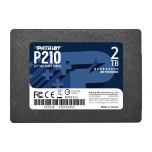 Patriot P210 2TB 2.5 Inch SATAIII SSD - TauTech South Africa