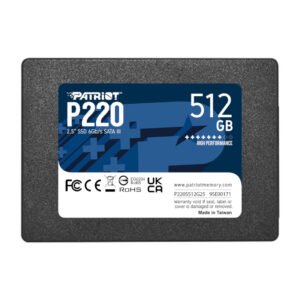Patriot P220 512GB 2.5" SSD - TauTech South Africa