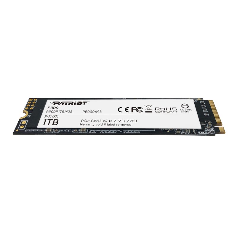 Patriot P300 1TB M.2 PCIe NVMe SSD - Image 3
