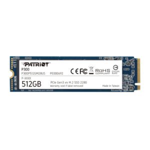 Patriot P300 512GB M.2 PCIe NVMe SSD - TauTech South Africa