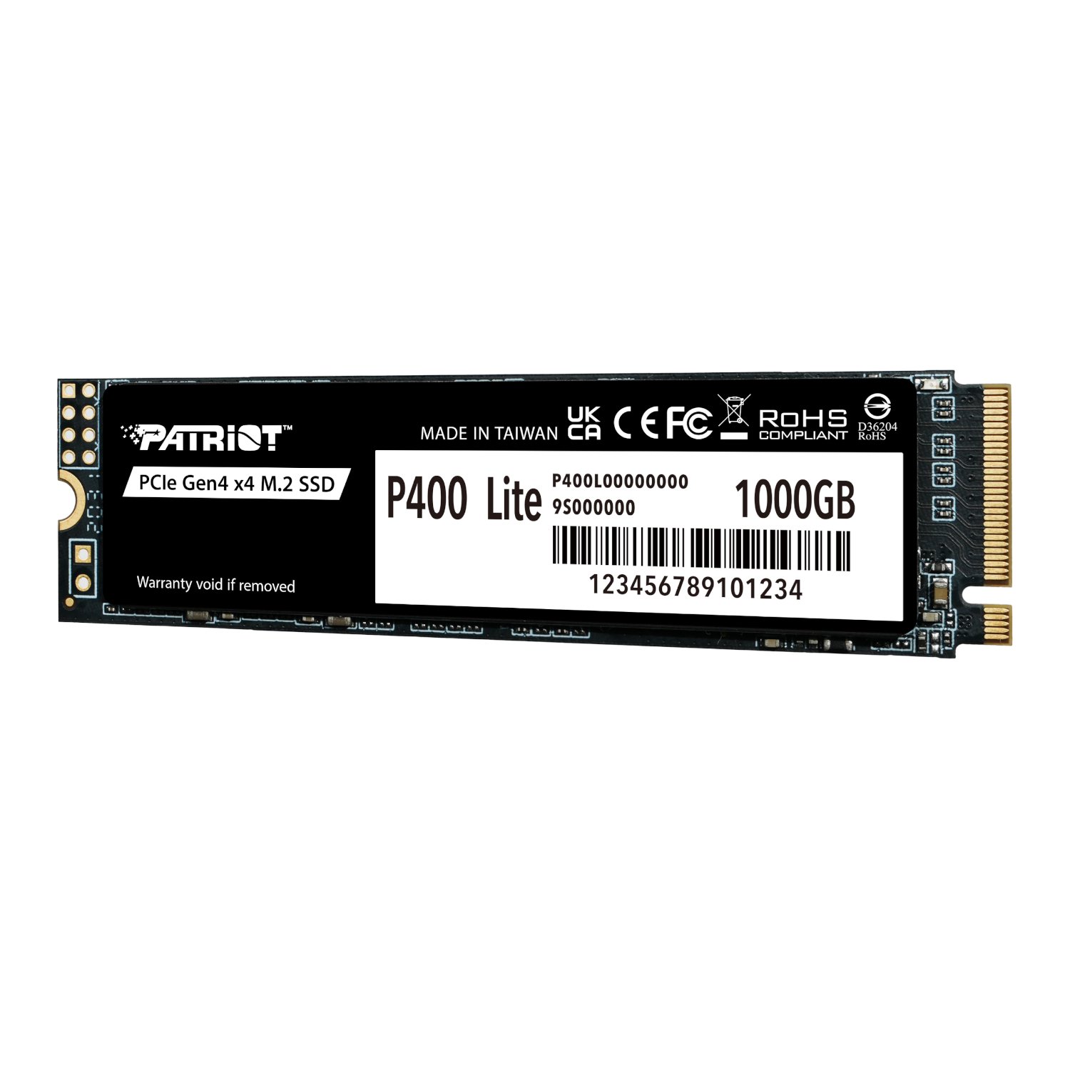 Patriot P400 Lite 1TB M.2 PCIe Gen 4 x4 NVMe SSD - Image 3