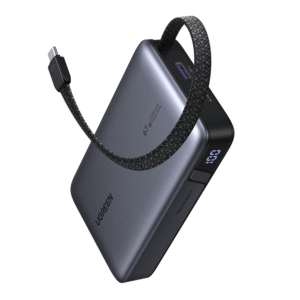 UGREEN 20000mAh 67W Nexode Power Bank with Built-in Cable - TauTech South Africa