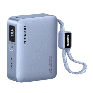 UGreen Nexode 10000mAh 30W Power Bank with Built-in USB Type-C Cable - TauTech South Africa