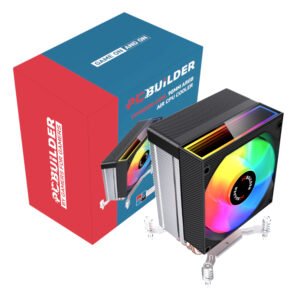 PCBuilder TYHPOON COOL 90mm Air CPU Cooler - Black - TauTech South Africa