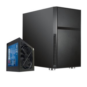 PCBuilder Black Box Micro-ATX Chassis + 300W PSU - TauTech South Africa
