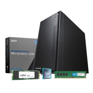 PCBuilder Intel i5-12400 HOME MASTER Windows 11 Desktop PC - TauTech South Africa
