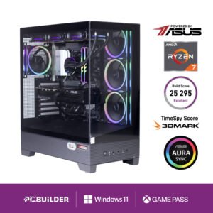 PCBuilder Ryzen 7 7800X3D MAXIMUS Windows 11 Gaming PC - TauTech South Africa