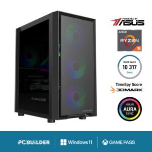 PCBuilder Ryzen 5 5600XT PATHFINDER Windows 11 Gaming PC - TauTech South Africa
