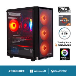 PCBuilder Ryzen 5 5500 SCOUT Windows 11 Gaming PC - TauTech South Africa