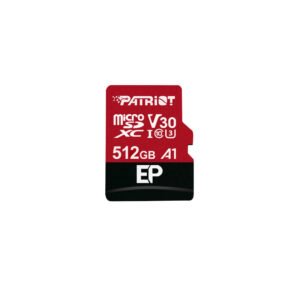Patriot EP V30 A1 512GB Micro SDXC Card + Adapter - TauTech South Africa