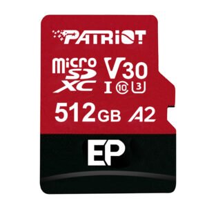 Patriot EP V30 A2 512GB Micro SDXC Memory Card (Without Adapter) - TauTech South Africa