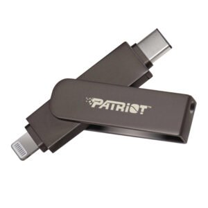 Patriot iLuxe Stick C 256GB USB 3.2 GEN 1 Type C + Lightning Flash Drive - Black - TauTech South Africa