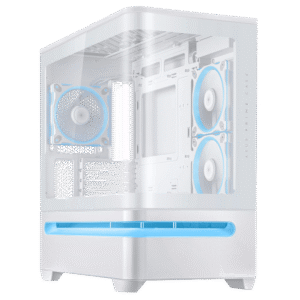 ASUS Prime AP202 ARGB mATX White Chassis - TauTech South Africa