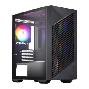 MSI PRO FORGE M050A Micro-ATX Gaming Chassis - Black - TauTech South Africa
