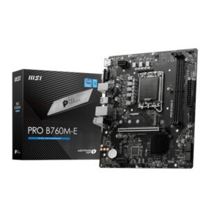 MSI B760M-E PRO DDR5 LGA1700 M-ATX Motherboard - TauTech South Africa