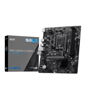 MSI PRO H610M-S DDR4 II LGA1700 M-ATX Motherboard - TauTech South Africa