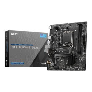 MSI H610M-S PRO LGA1700 M-ATX DDR4 Motherboard - TauTech South Africa