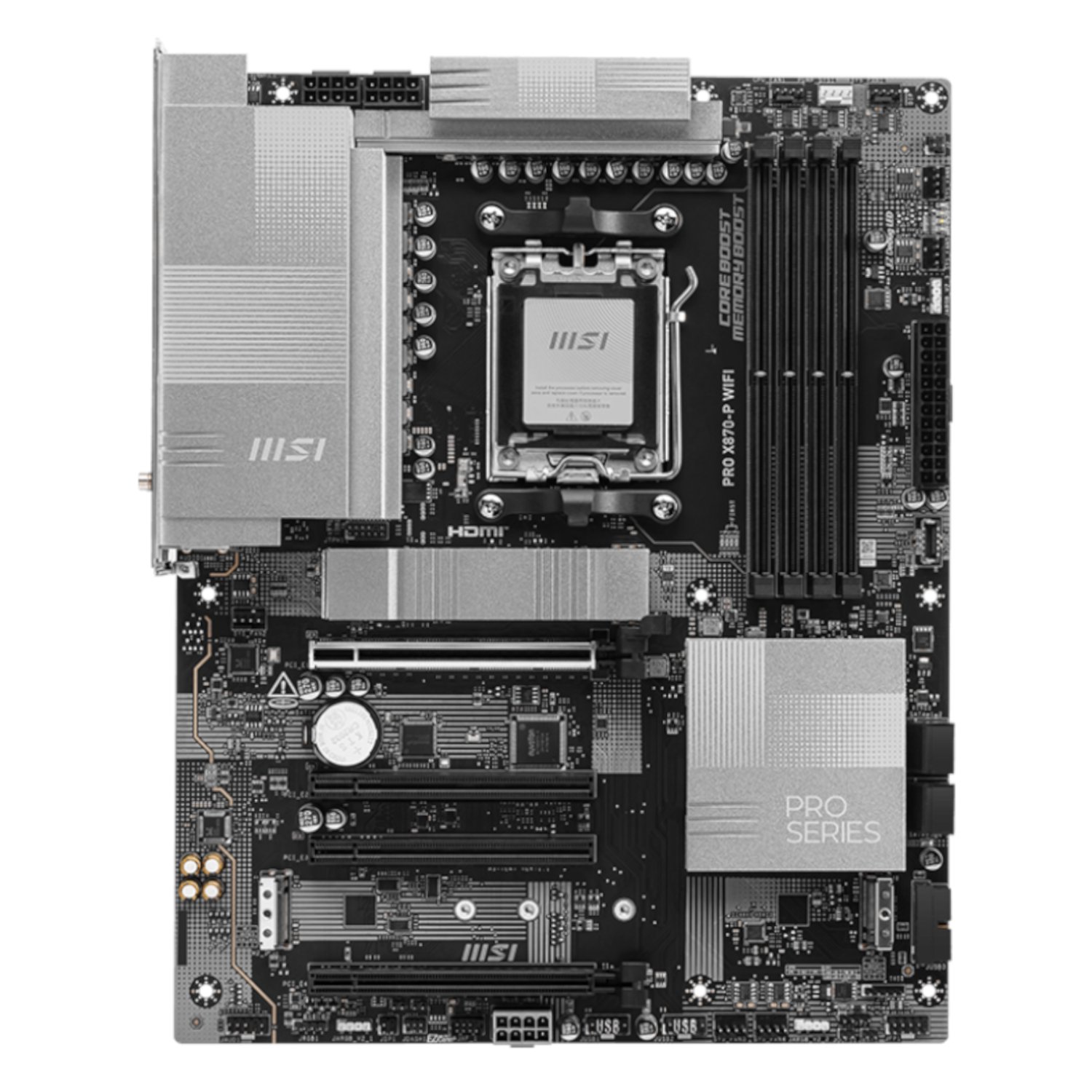 MSI PRO X870-P WIFI AM5 ATX DDR5 Motherboard - Image 2