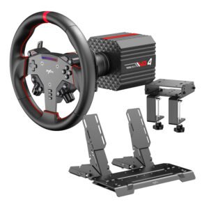 PXN VD4 Direct Drive Sim Racing Wheel – PD-HM Dual Pedal – Z8 Clamp Bundle - TauTech South Africa