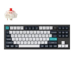 Keychron Q3 Max 80% Full Assembled Knob Red Switch Hot-Swap Gateron Jupiter RGB Wireless Keyboard - Black - TauTech South Africa