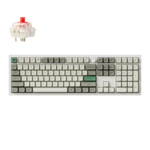 Keychron Q6 Max QMK/VIA Wireless Custom Mechanical Keyboard KSA Gateron Red Jupiter Switches - Shell White - TauTech South Africa