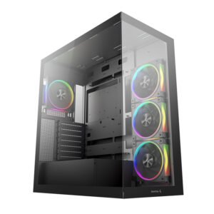 DeepCool CG580 4F V2 ARGB ATX Gaming Chassis - Black - TauTech South Africa