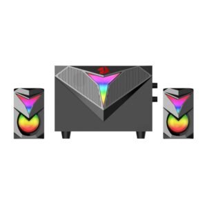 REDRAGON 2.1 Satellite Speaker TOCCATA RGB 11W Gaming Speaker - Black - TauTech South Africa