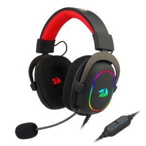 REDRAGON Over-Ear ZEUS-X USB RGB Gaming Headset - Black - TauTech South Africa
