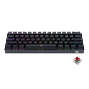 REDRAGON DRAGONBORN Wired Mechanical Keyboard RGB 67Key Design - Black - TauTech South Africa