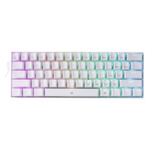 REDRAGON DRAGONBORN Wired Mechanical Keyboard RGB 67Key Design - White - TauTech South Africa