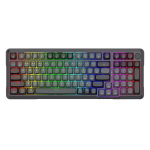 Redragon BRAGI PRO K688 98+1 Gasket Wireless Mechanical Keyboard (Triple Mode, RGB, Hot-Swappable, Cream Linear Switches) - TauTech South Africa