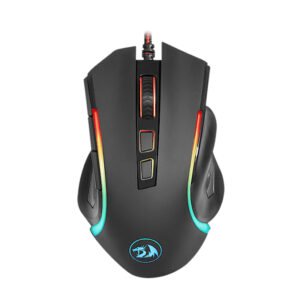 REDRAGON GRIFFIN 7200DPI Gaming Mouse - Black - TauTech South Africa