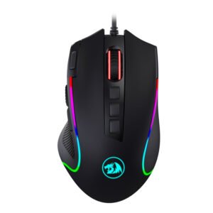 REDRAGON PREDATOR 4000DPI RGB Ergo Gaming Mouse - Black - TauTech South Africa