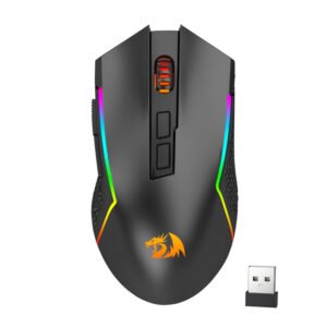 REDRAGON Trident Pro 8000DPI RGB Gaming Mouse - Black - TauTech South Africa